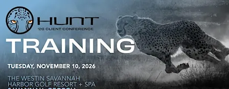 Client Training at The Hunt '26 Client Conference