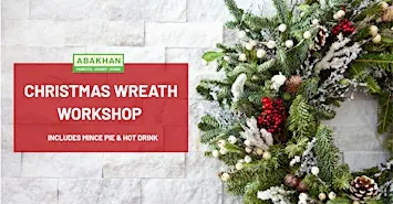 Christmas Wreath Class at Abakhan Mostyn