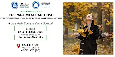PREPARARSI ALL’AUTUNNO