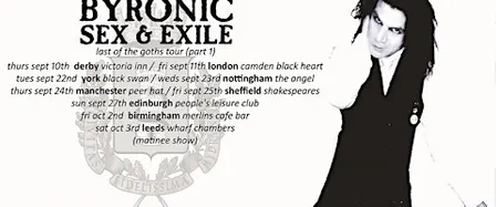 Byronic Sex & Exile + Chaos Bleak + Jan Doyle Band