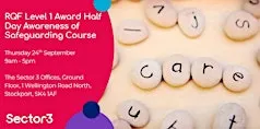 RQF Level 1 Award Half Day Awareness of Safeguarding Course (in person)