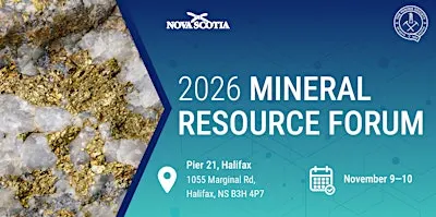 Nova Scotia Mineral Resource Forum