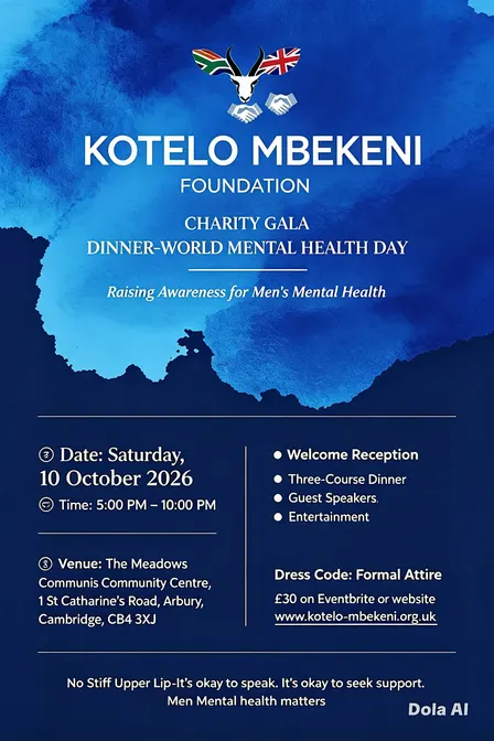 CHARITY GALA DINNER-World Mental Health Day
