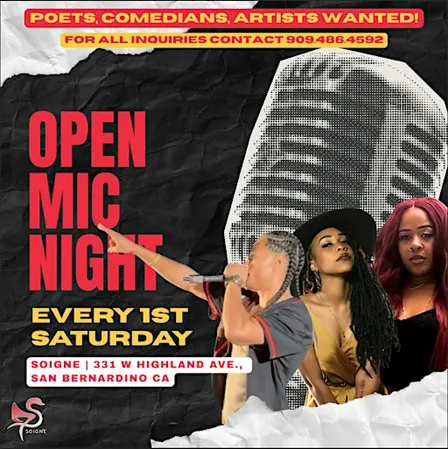 Soigne's Open Mic Night