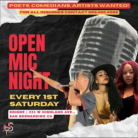 Soigne's Open Mic Night