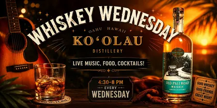 Whiskey Smoke 808 Wednesdays: Delicious BBQ, Craft Cocktails & Live Music!