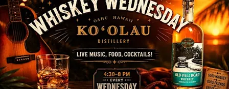 Whiskey Smoke 808 Wednesdays: Delicious BBQ, Cocktails & Live Music!