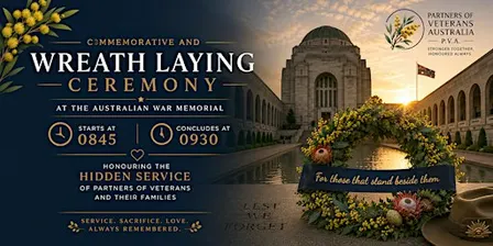 Honouring the Hidden Service - Commemorative and  Wreath Laying Service