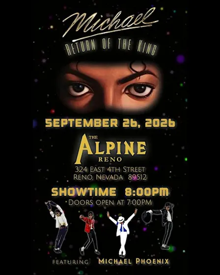 MICHAEL RETURN OF THE KING EXPERIENCE RENO NEVADA