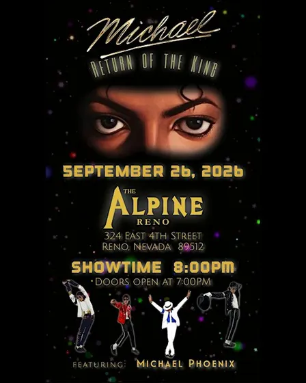 MICHAEL RETURN OF THE KING EXPERIENCE RENO NEVADA