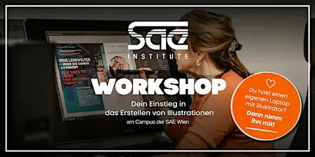 Dein Einstieg in das Erstellen von Illustrationen - Workshop der SAE Wien
