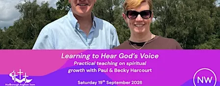 Learning to hear God's Voice-  with Paul & Becky Harcourt