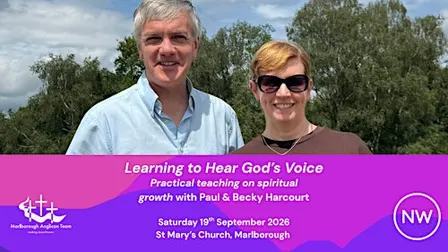 Learning to hear God's Voice-  with Paul & Becky Harcourt