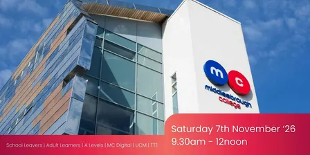 7th November Open Event | Middlesbrough College & TTE
