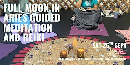 Full Moon in Aries Guided Meditation and Reiki