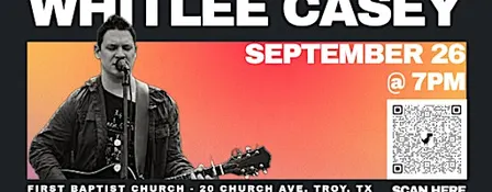 Whitlee Casey - "Jesus Be The Center" Worship EP Release Show!