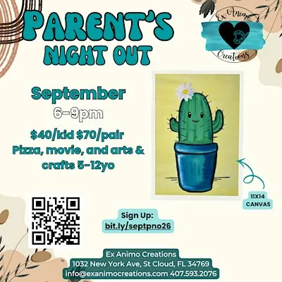 September Parent’s Night out