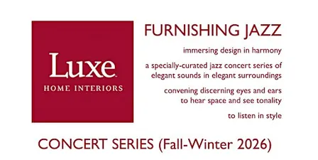 FURNISHING JAZZ (Fall-Winter 2026) - a chamber jazz concert series