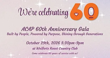 ACAP 60th Anniversary Gala