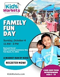 Kids Markets at Family Fun Day