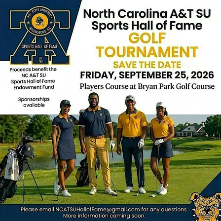 NCA&T Sports HOF Golf Tournament 2026