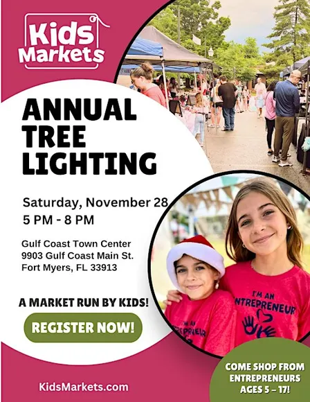 Kids Markets at Annual Tree Lighting