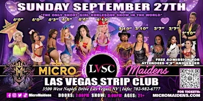 Las Vegas, NV - Micro Maidens: The Show @LVSC - Sunday