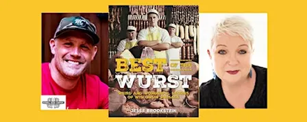 Jesse Brookstein, author of BEST OF THE WURST - a Boswell event