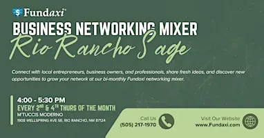 Business Networking Mixer: Rio Rancho Sage Chapter