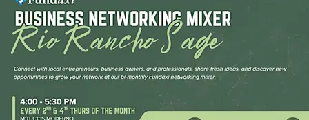 Business Networking Mixer: Rio Rancho Sage Chapter