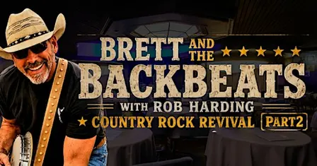 Brett Reid & The Backbeats with Rob Harding: Country Rock Revival