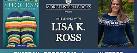 Lisa K. Ross on "Sock Knitting Success"