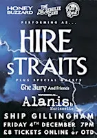 HIRE STRAITS (tribute) + ALAN-ISH MORISSETE (tribute) - Ship Gillingham