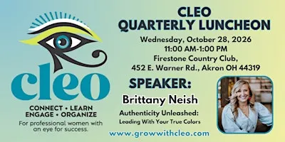 CLEO Quarterly Luncheon - October 2026