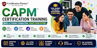 Eugene CAPM Training | Guaranteed To Run Classes & 100% Pass Assurance