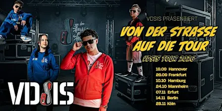 VDSIS TOUR 2026 - FRANKFURT - Von der Strasse auf die Tour