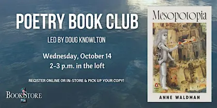 Poetry Book Club: "Mesopotopia" by Anne Waldman
