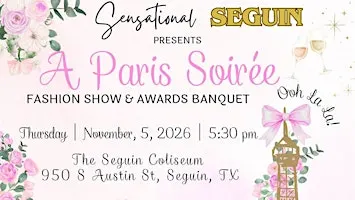 Sensational Seguin’s Paris Soirée Fashion Show