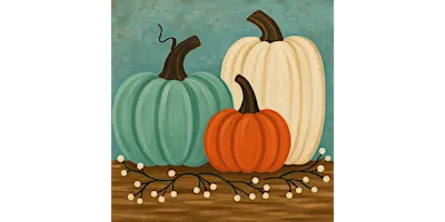 Pumpkin Kisses, Harvest Wishes - Paint and Sip in Charlotte | Classpop!™