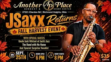 Jsaxx Returns Fall Harvest Event
