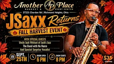 Jsaxx Returns Fall Harvest Event