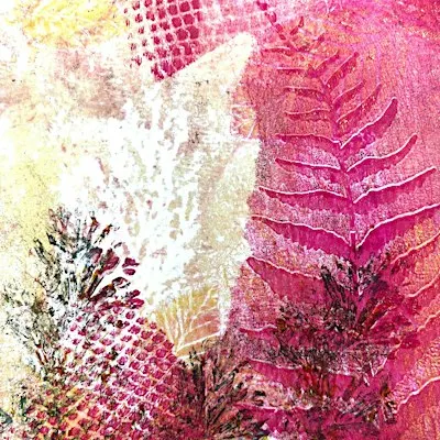 Gel Plate Printmaking with Katherine Loudoun-  Brightwells Craft Month