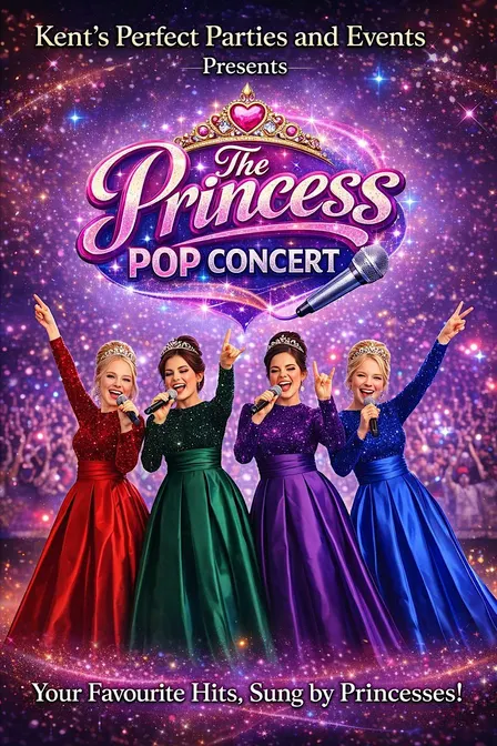 The Princess Pop Concert – Live at Hoo Village Hall  Hosted by  Kent's