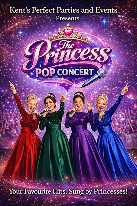 The Princess Pop Concert – Live at Hoo Village Hall  Hosted by  Kent's