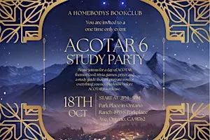 ACOTAR 6 STUDY PARTY