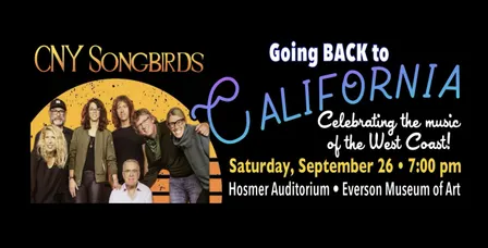 CNY Songbirds: Going BACK to California!