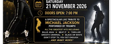 Michael Jackson Tribute Night – Live at Hoo Village Hall