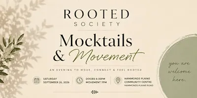 Mocktails & Movement by Rooted Society