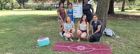 Pilates Morning in the Park ✨️