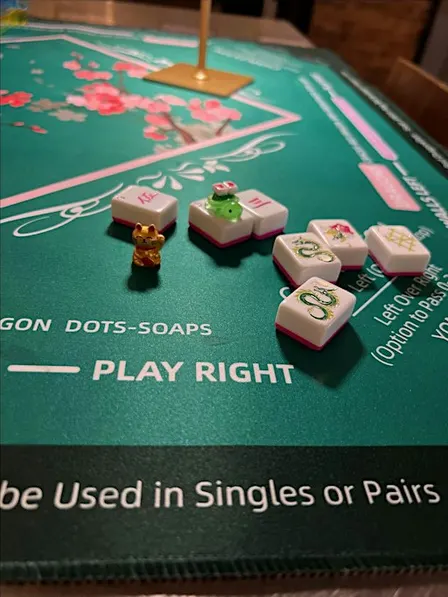 American Mahjong at the Red Lantern - Open and guided play